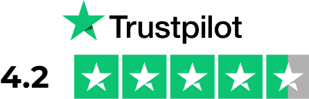 Trustpilot rating 4.2
