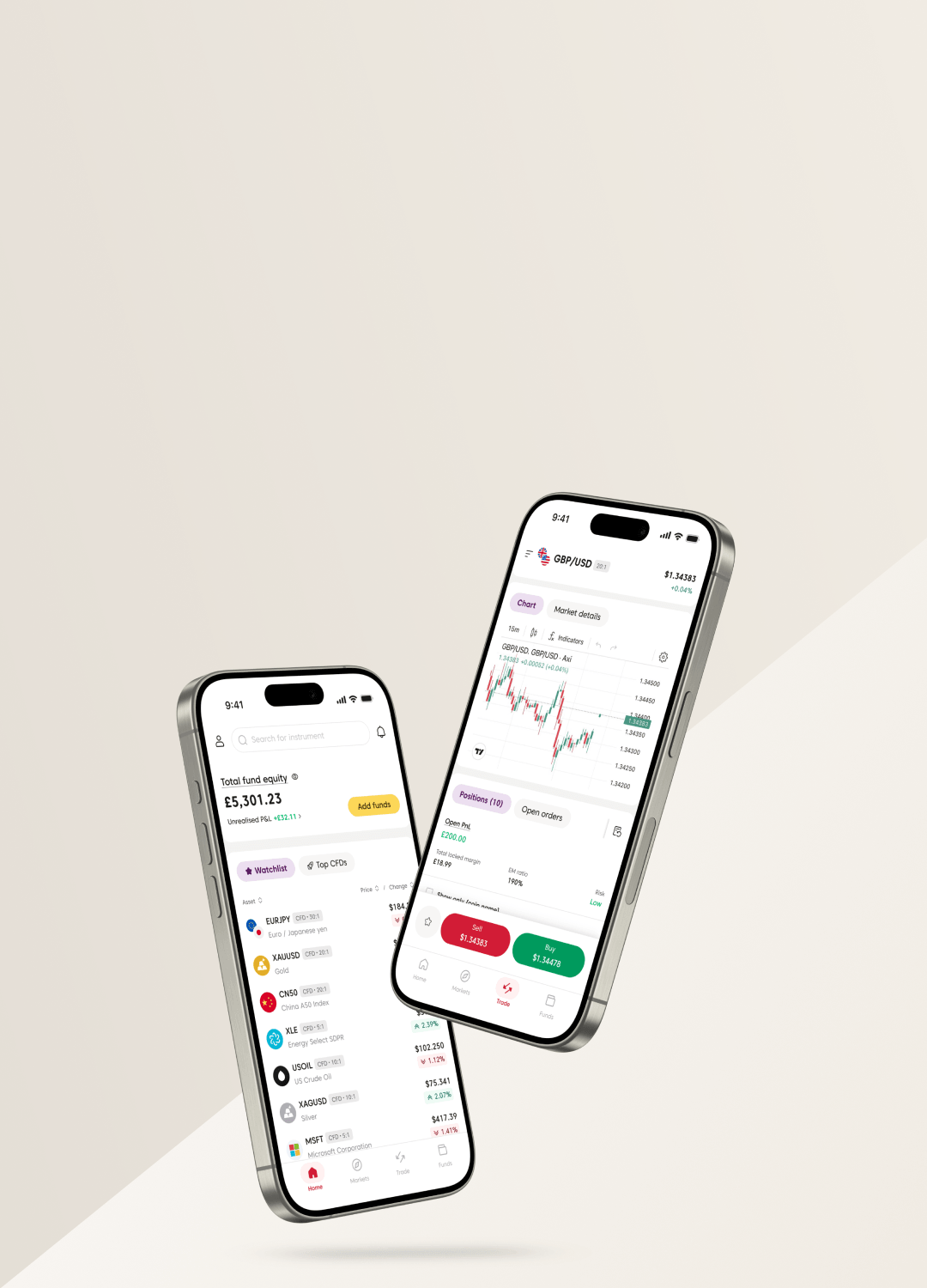 450+ markets. One app.