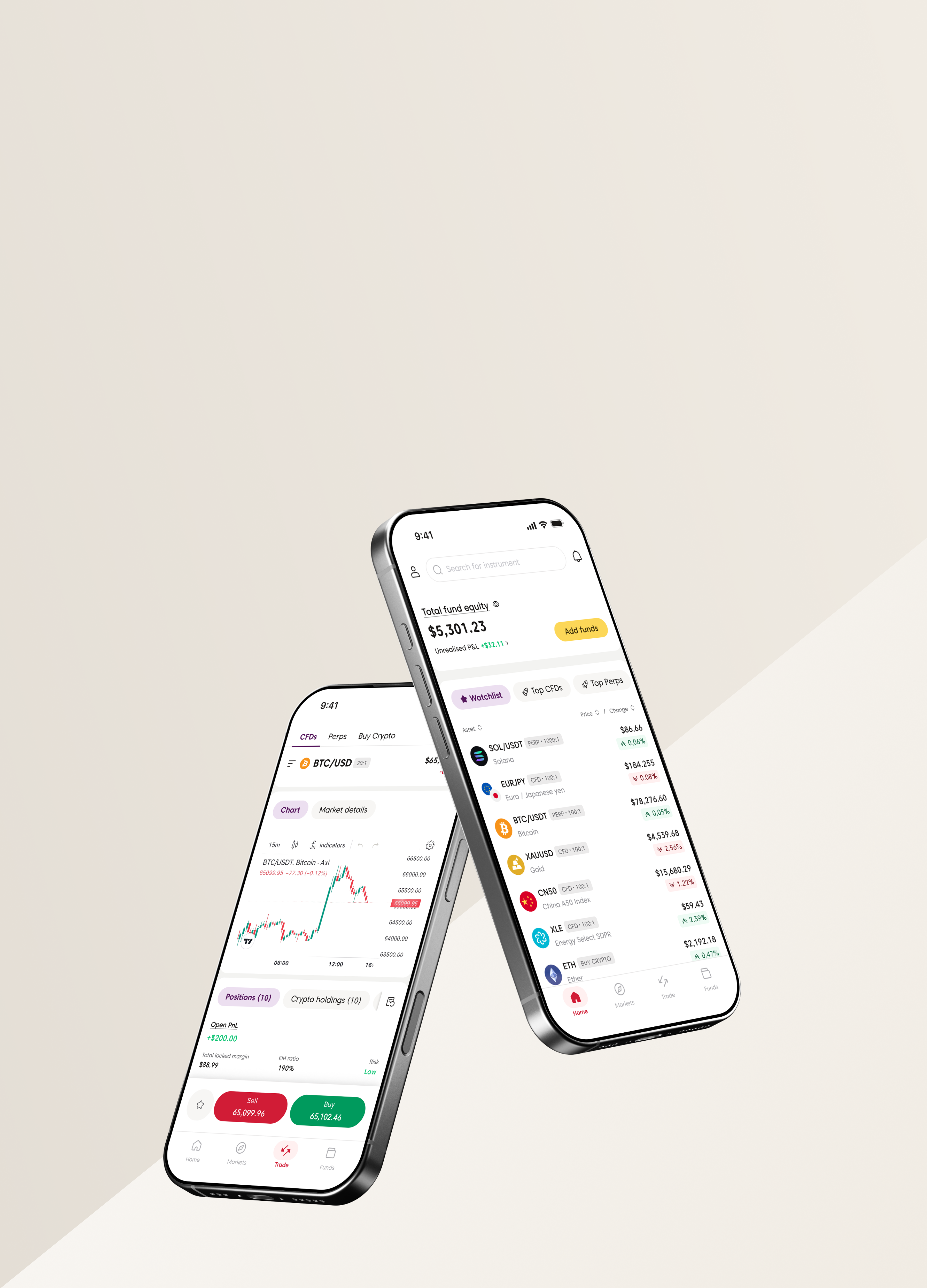 650+ markets. One app.