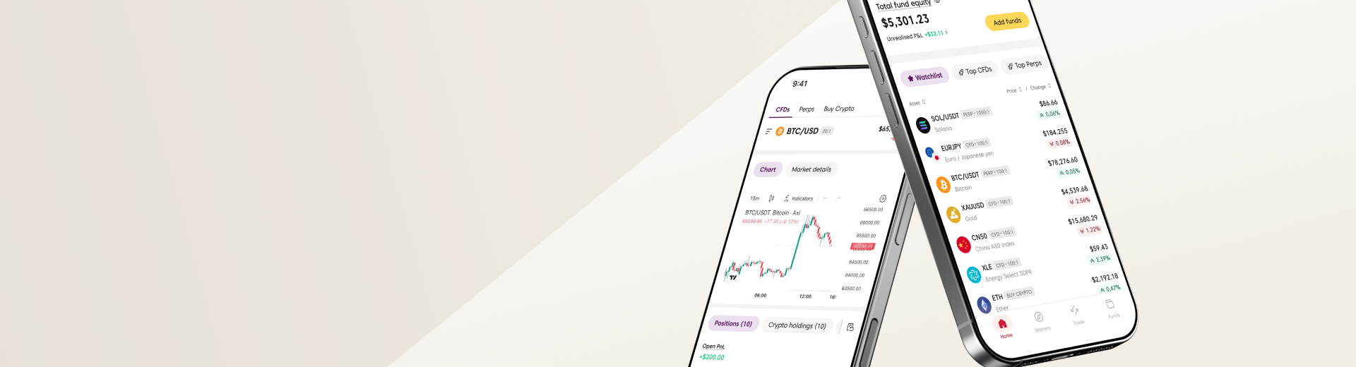 650+ markets. One app.