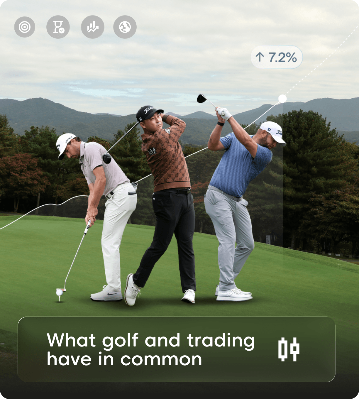 What golf and trading have in common