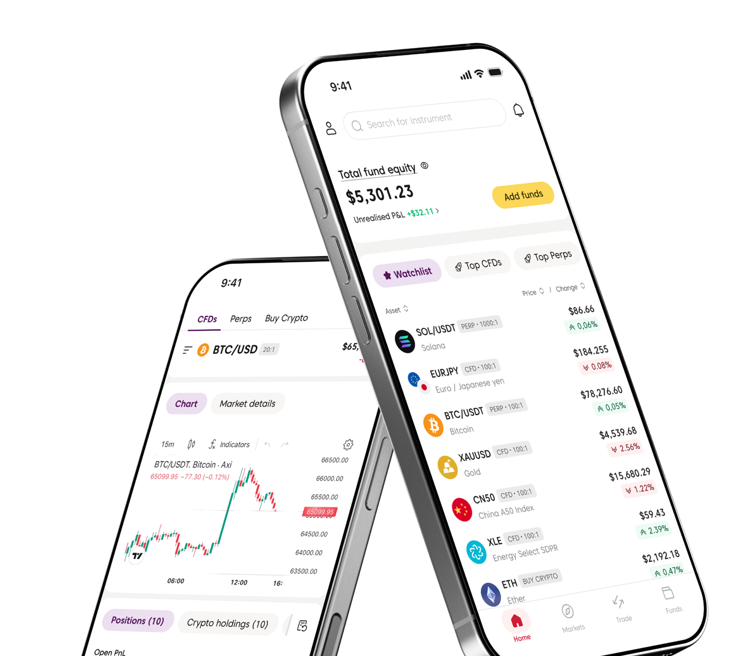 Axi app on phones